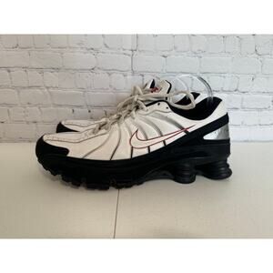 2008 Nike Shox Turbo VII White Black Men's size 11.5 Shoe Sneakers